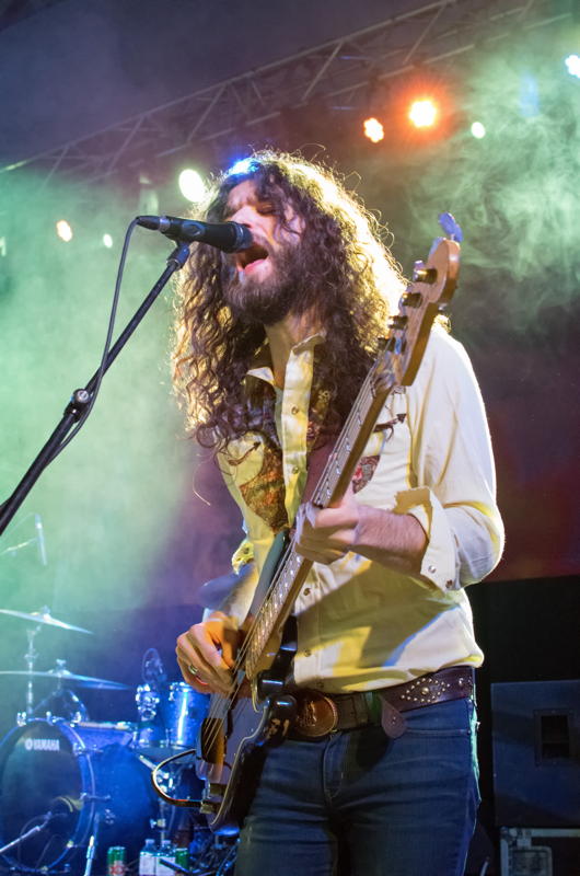 The Sheepdogs in concert at Northern College in Kirkland Lake, Ontario, February 21, 2015. Photo by Garth Gullekson
